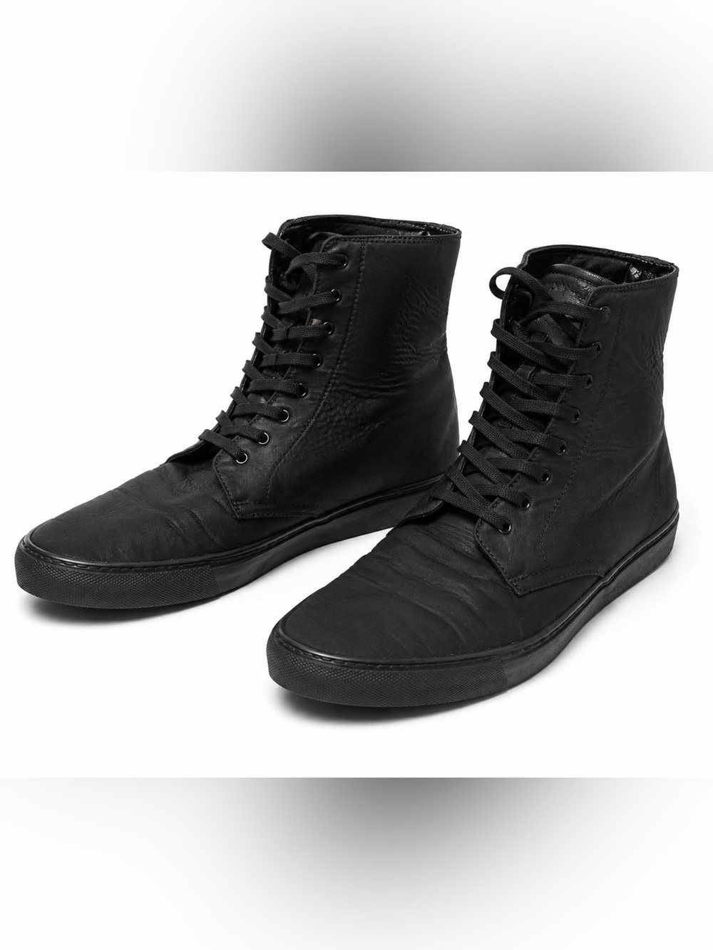Black Achilles High Canvas Common Projects